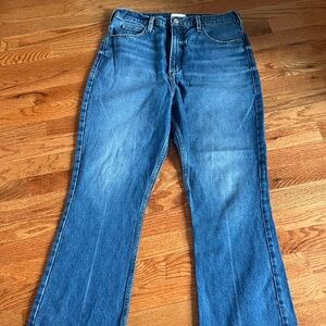 Frame Denim Blue Flare Jeans